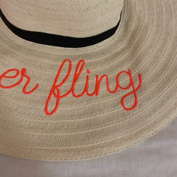 NWOT CUSTOM SUMMER FLING BEACH HAT - Picture 5 of 5